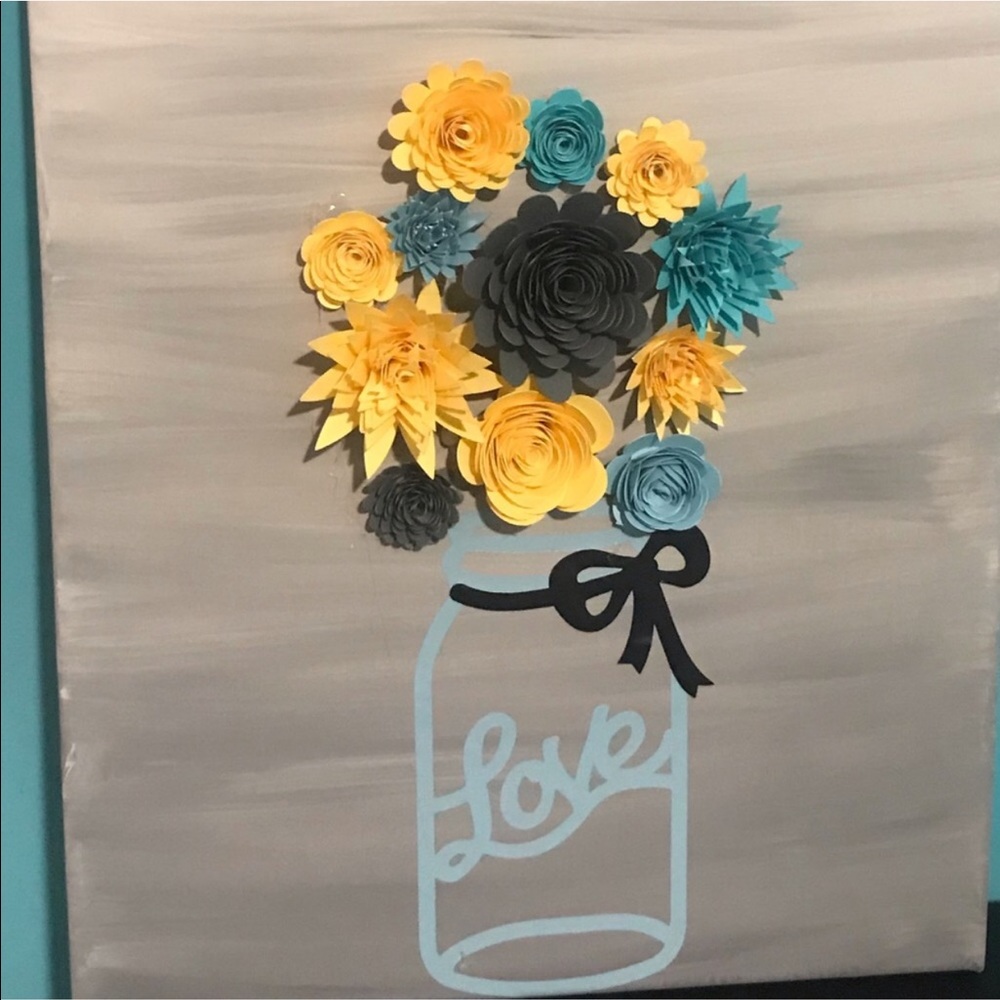 Custom Forever Flower Canvas